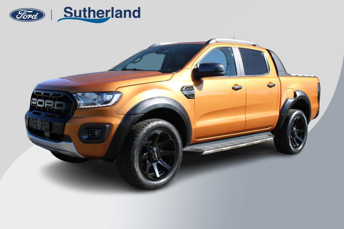 Ford Ranger Ford Ranger 2.0 EcoBlue Wildtrak Supercab 213pk | Navigatie | Adaptive cruise control | Rollertop | Trekhaak