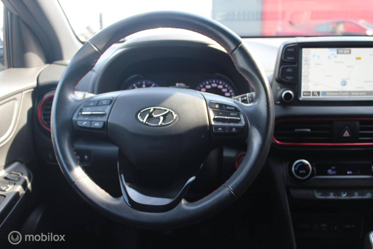 Hyundai Kona Hyundai Kona 1.0 T-GDI N-Line Pakket Full Options Leder/Hud