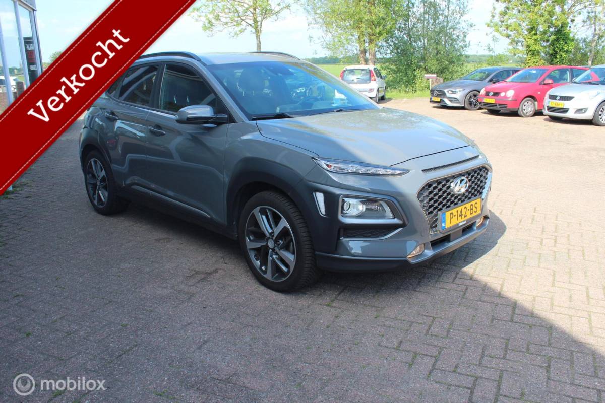 Hyundai Kona Hyundai Kona 1.0 T-GDI N-Line Pakket Full Options Leder/Hud