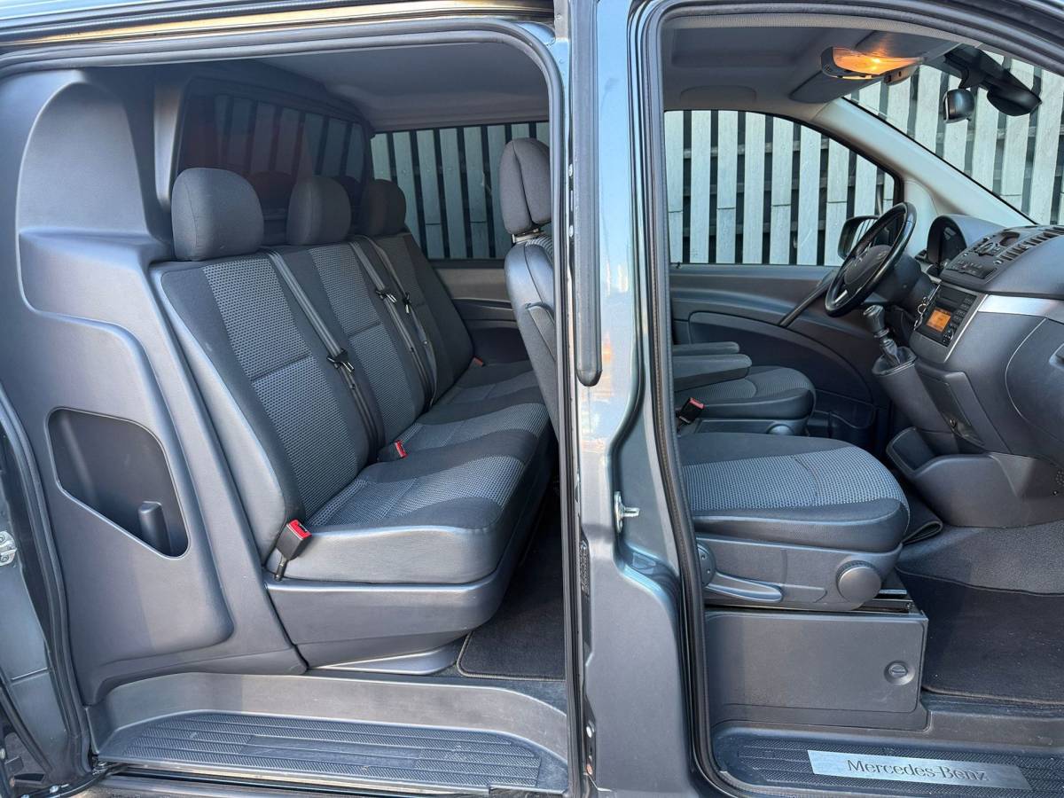 Mercedes-Benz Vito Mercedes-Benz Vito 113 CDI Lang Dubbele Cabine / Airco / Cruise