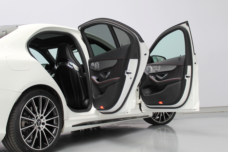 Mercedes-Benz C-Klasse Mercedes-Benz C-klasse AMG 43 4MATIC 468PK | RIJKLAAR | SCHAALSTOELEN | ALCANTARA STUUR | PANORAMADAK | CARPLAY