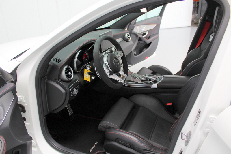 Mercedes-Benz C-Klasse Mercedes-Benz C-klasse AMG 43 4MATIC 468PK | RIJKLAAR | SCHAALSTOELEN | ALCANTARA STUUR | PANORAMADAK | CARPLAY
