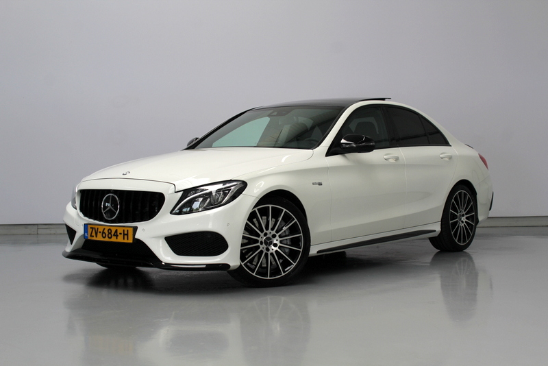 Mercedes-Benz C-Klasse Mercedes-Benz C-klasse AMG 43 4MATIC 468PK | RIJKLAAR | SCHAALSTOELEN | ALCANTARA STUUR | PANORAMADAK | CARPLAY