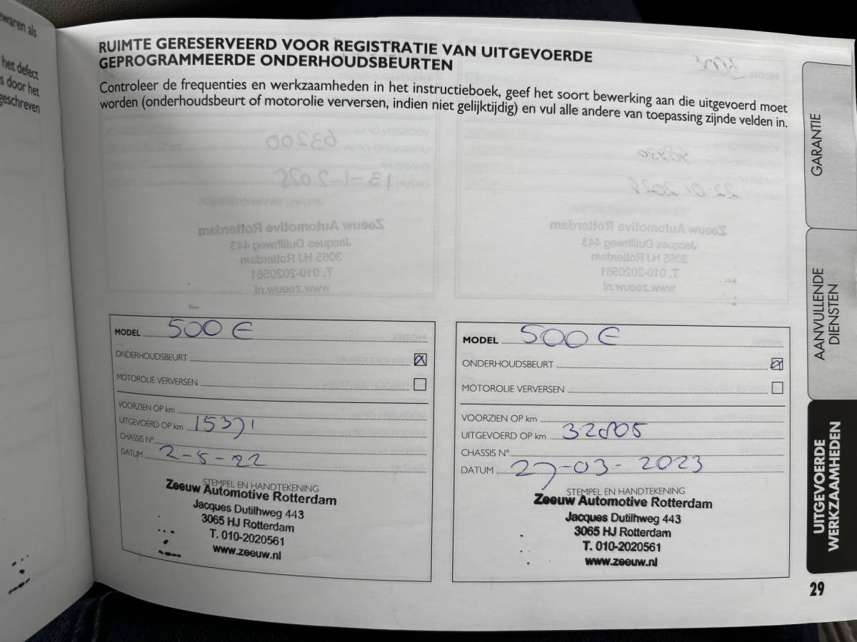 Fiat 500 Fiat 500 La Prima 42 kWh El. Schuifdak Ad.Cruise  Leer Nap