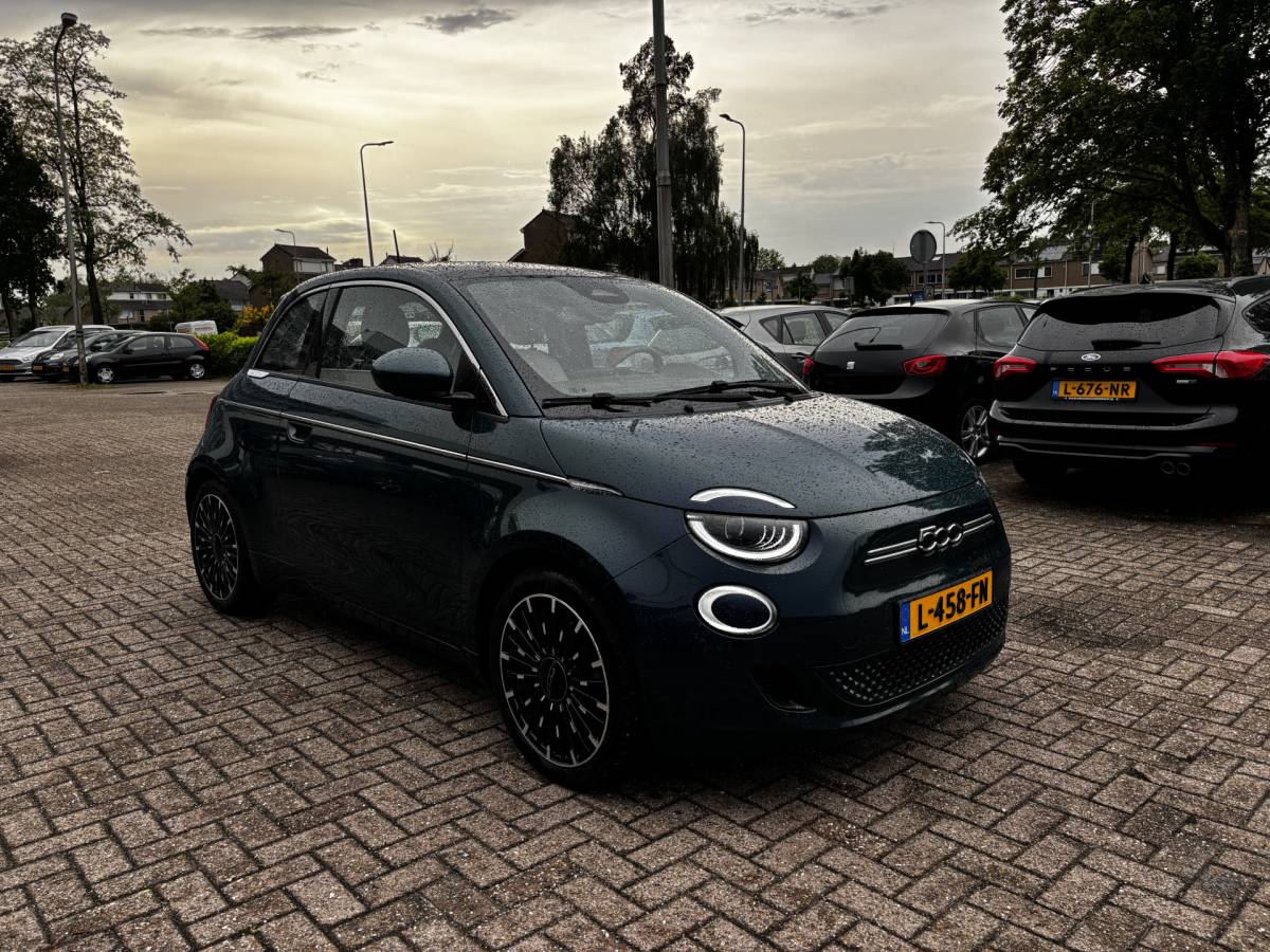 Fiat 500 Fiat 500 La Prima 42 kWh El. Schuifdak Ad.Cruise  Leer Nap