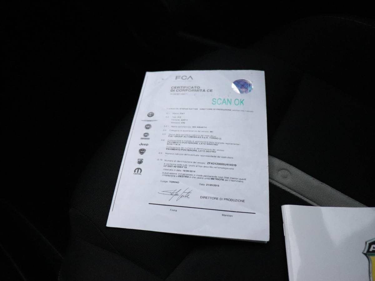 Fiat 500 Fiat 500 1.4 T-Jet Abarth Elaborabile | AUT. | PDC | CLIMATE | BLUETOOTH |