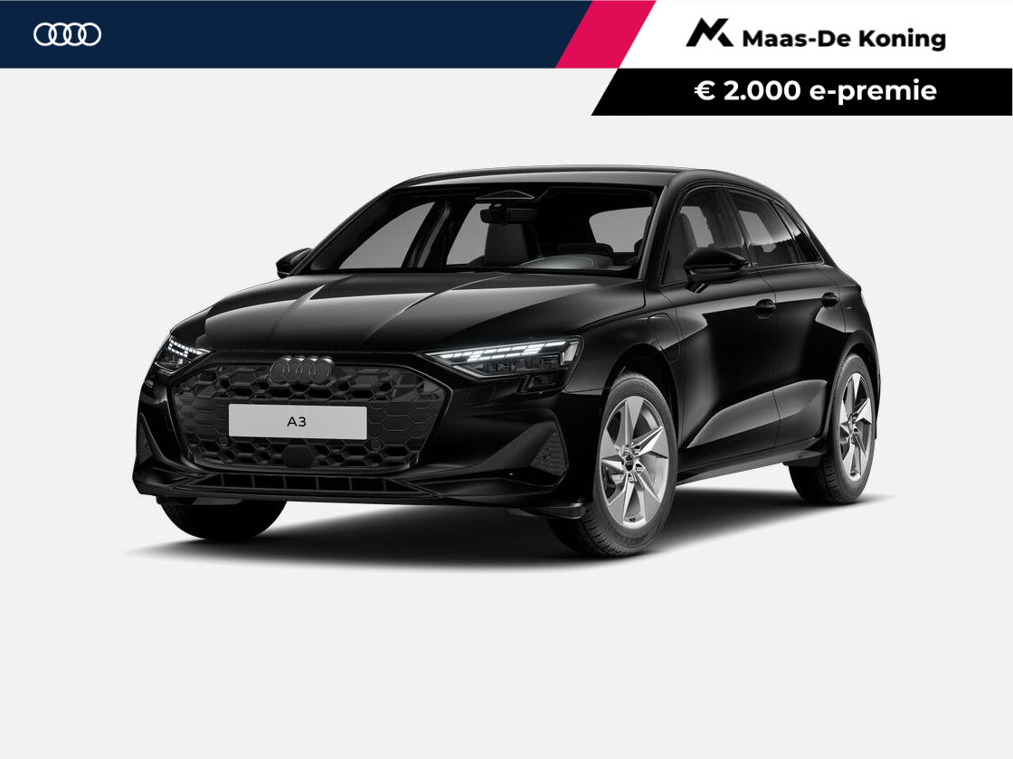 Audi A3 Audi A3 Sportback 40 TFSI e Advanced edition 204 PK · Optiekpakket zwart plus · Assistent rijden en parkeren plus · Lichtpakket plus ambient light