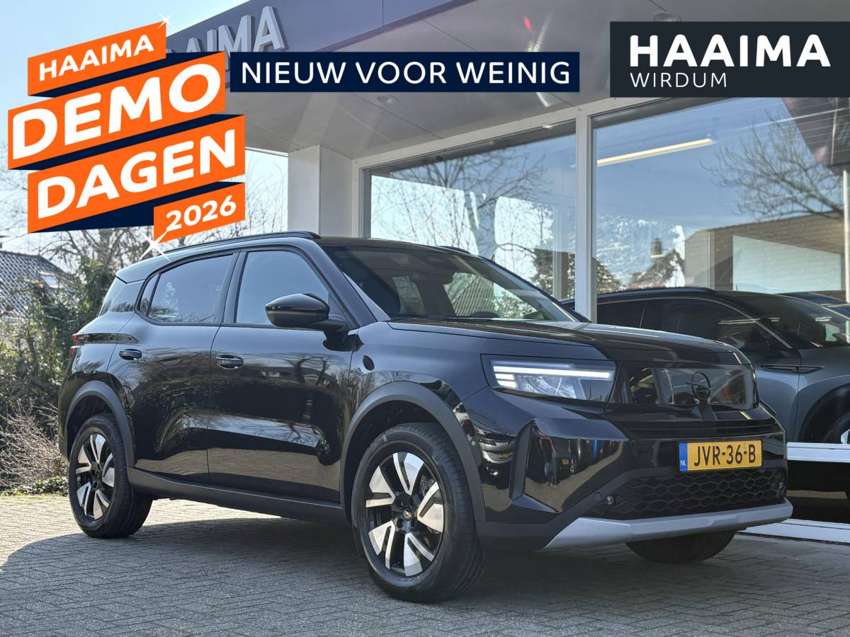 Opel Frontera Opel Frontera Electric GS 44 kWh € 5.600 DEMO VOORDEEL | NIEUW | 8 Jaar garantie | Voorruit & stoel- & stuurverwarming | Navigatie | Achteruitrijcamera