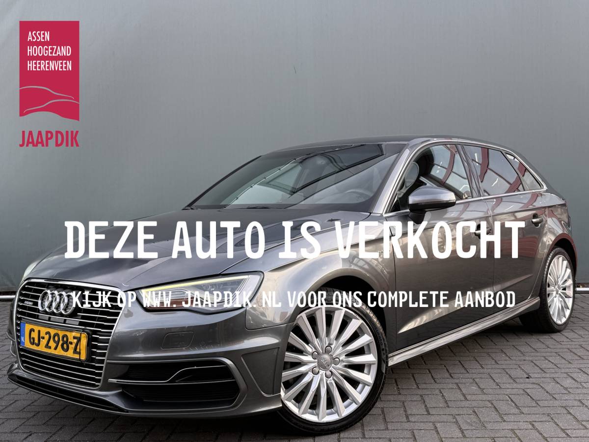 Audi A3 Audi A3 Sportback BWJ 2015 1.4 e-tron225 PK  PHEV Ambition Pro Line plus FULL LED | CAMER | HALF LEDER | NAVI | CLIMA | CRUISE | LMV | PDC