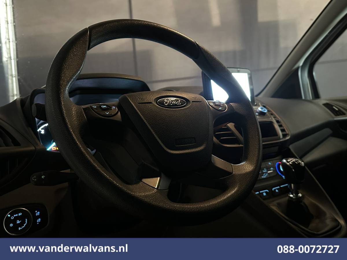 Ford Transit Connect Ford Transit Connect 1.5 EcoBlue 100pk L2H1 Euro6 Airco | 2x zijdeur | Camera | Navigatie | Apple Carplay | Cruisecontrol Verwarmde voorruit, Parkeersensoren