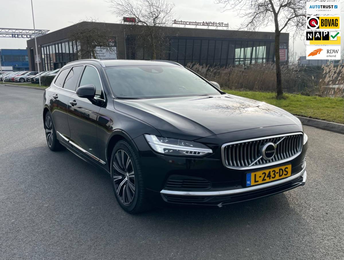 Volvo V90 Volvo V90 2.0 T6 AWD Business Pro, Trekhaak, Acc, Cam, Pdc, Leder, Stoel-/stuurverw, 1e eig afk, Geen import, Nap, Dealer oh!