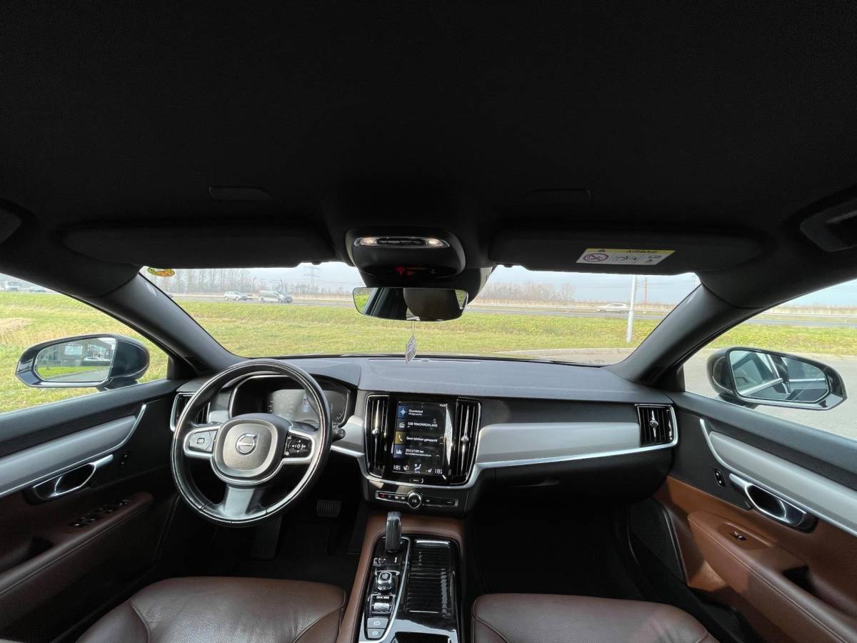 Volvo V90 Volvo V90 2.0 T6 AWD Business Pro, Trekhaak, Acc, Cam, Pdc, Leder, Stoel-/stuurverw, 1e eig afk, Geen import, Nap, Dealer oh!