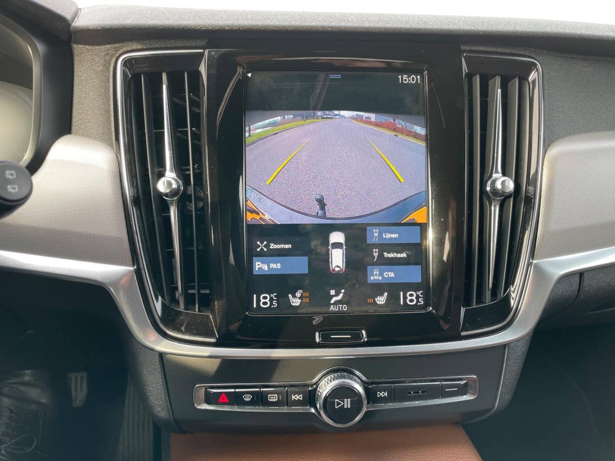Volvo V90 Volvo V90 2.0 T6 AWD Business Pro, Trekhaak, Acc, Cam, Pdc, Leder, Stoel-/stuurverw, 1e eig afk, Geen import, Nap, Dealer oh!