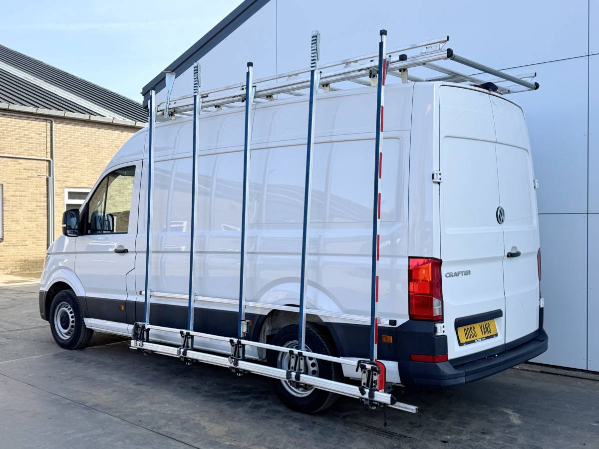 Volkswagen Crafter Volkswagen Crafter 2.0 TDI 140 PK Imperiaal Glasresteel Glastransporter L3H3 Camera Carplay Airco Cruise control Glaszetter