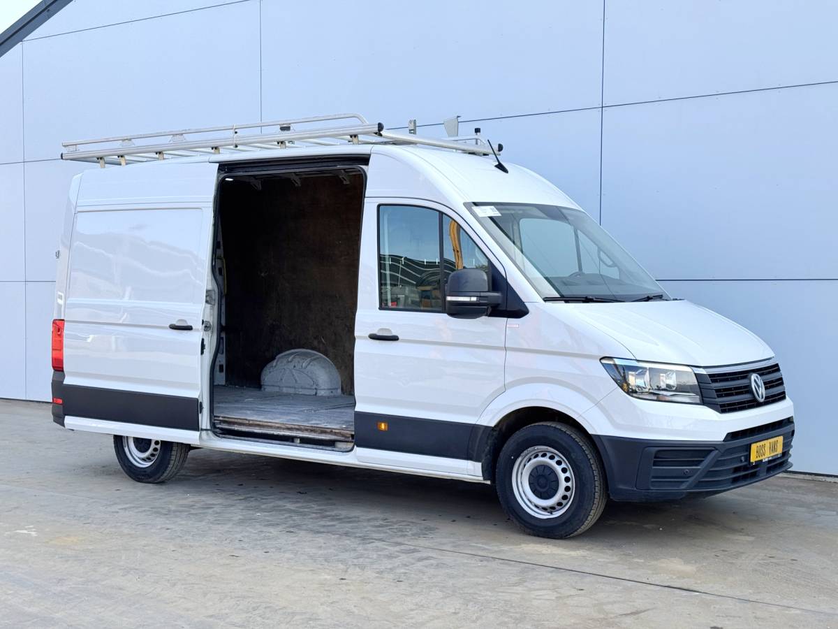 Volkswagen Crafter Volkswagen Crafter 2.0 TDI 140 PK Imperiaal Glasresteel Glastransporter L3H3 Camera Carplay Airco Cruise control Glaszetter