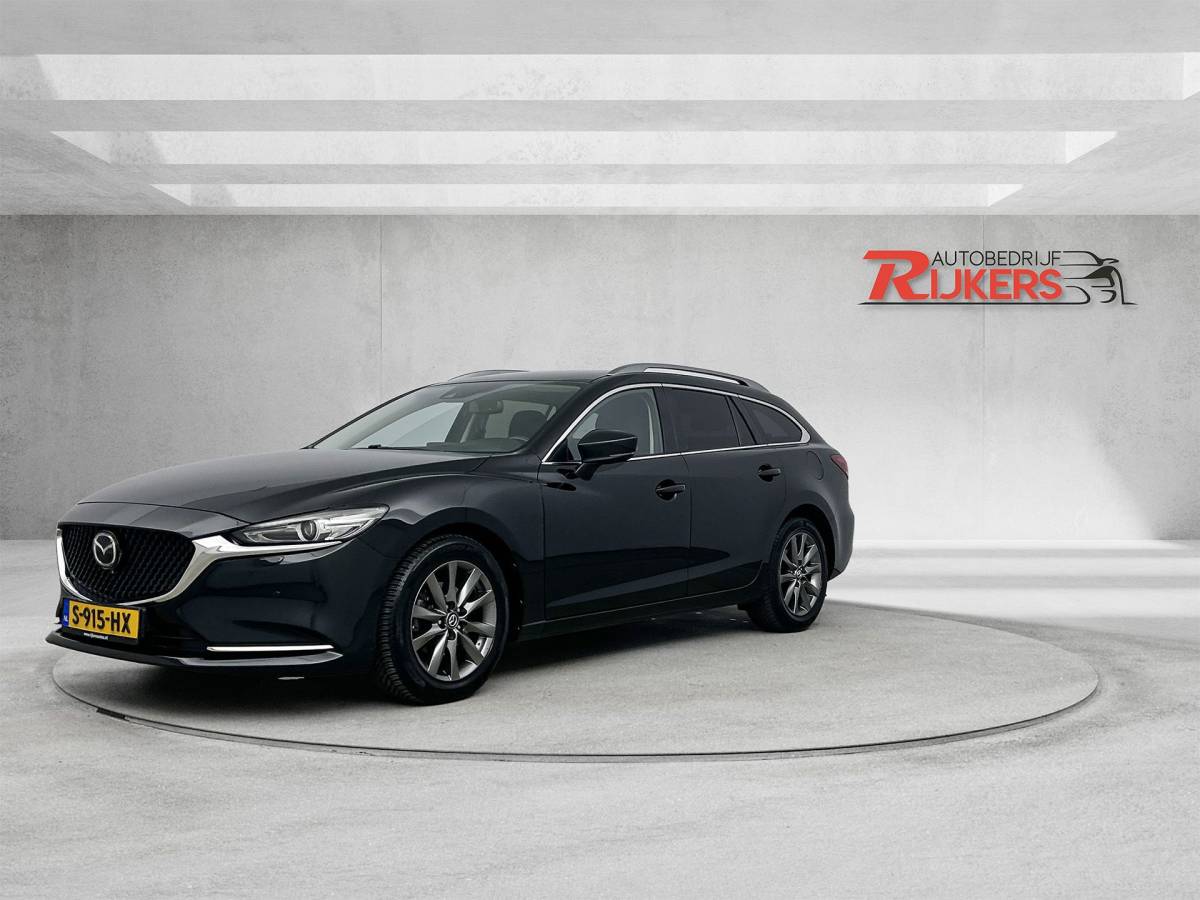 Mazda 6 Mazda 6 Sportbreak 2.0 SkyActiv-G 165 Business Comfort Automaat Acc,Apple carpl,Blis,Climate Contr,Stoel+stuur verwarming,Trekhaak