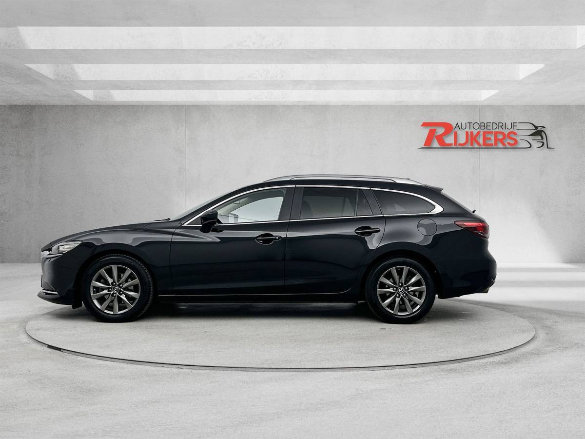 Mazda 6 Mazda 6 Sportbreak 2.0 SkyActiv-G 165 Business Comfort Automaat Acc,Apple carpl,Blis,Climate Contr,Stoel+stuur verwarming,Trekhaak