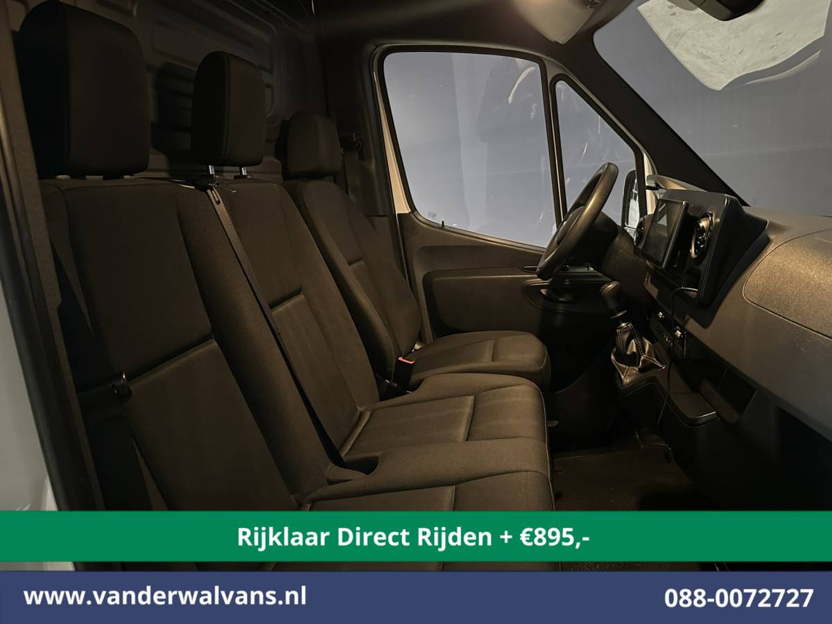 Mercedes-Benz Sprinter Mercedes-Benz Sprinter 314 CDI 143pk L2H2 Euro6 *Rijklaar Direct Rijden* Airco | Camera | Apple Carplay | Android Auto | Trekhaak Bijrijdersbank