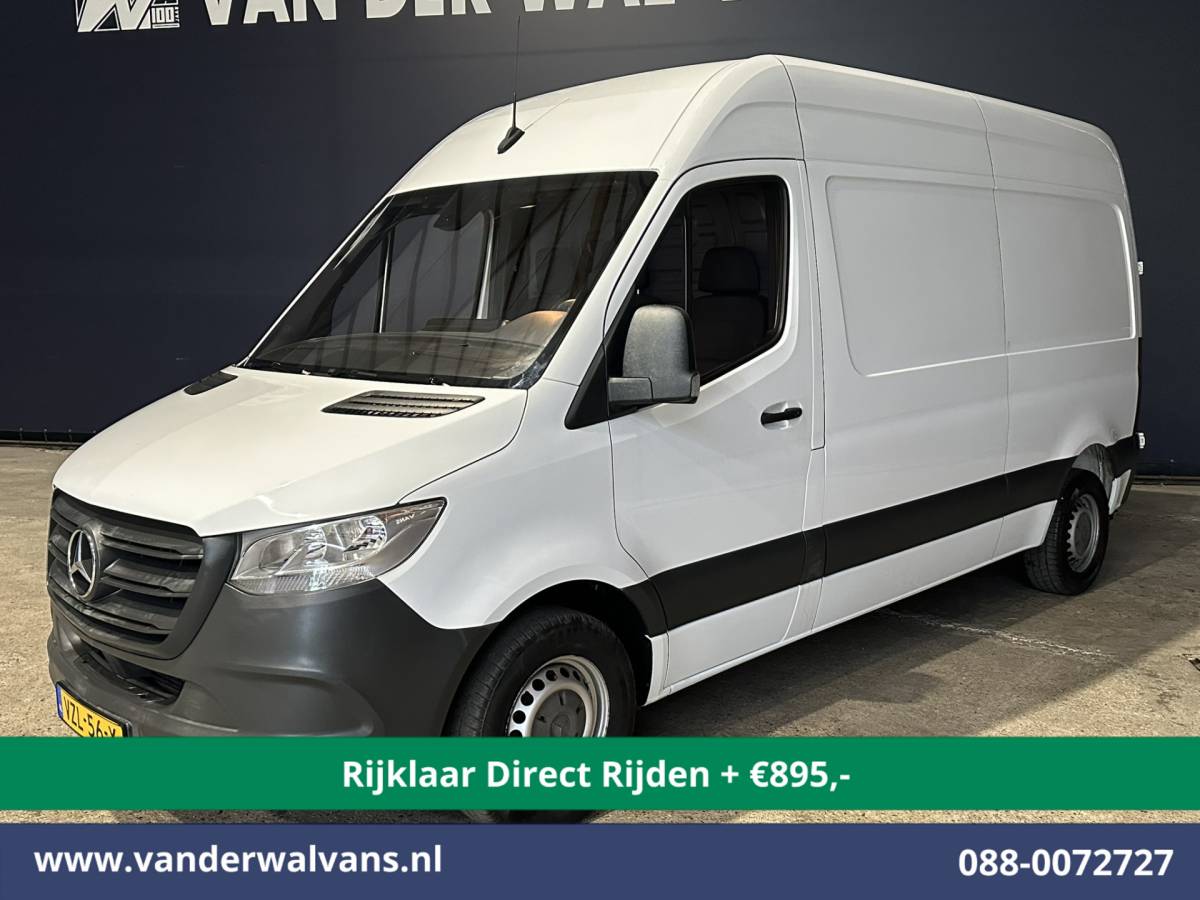 Mercedes-Benz Sprinter Mercedes-Benz Sprinter 314 CDI 143pk L2H2 Euro6 *Rijklaar Direct Rijden* Airco | Camera | Apple Carplay | Android Auto | Trekhaak Bijrijdersbank
