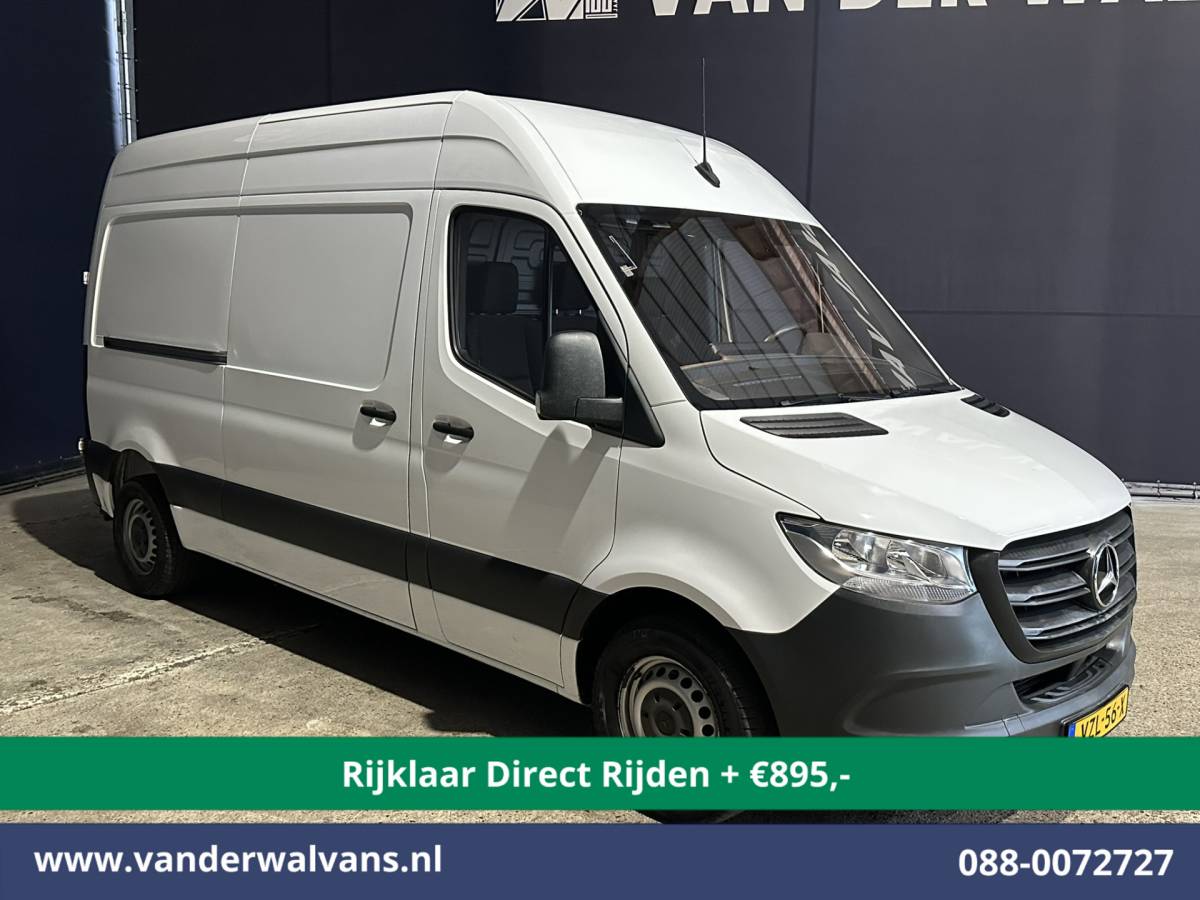 Mercedes-Benz Sprinter Mercedes-Benz Sprinter 314 CDI 143pk L2H2 Euro6 *Rijklaar Direct Rijden* Airco | Camera | Apple Carplay | Android Auto | Trekhaak Bijrijdersbank