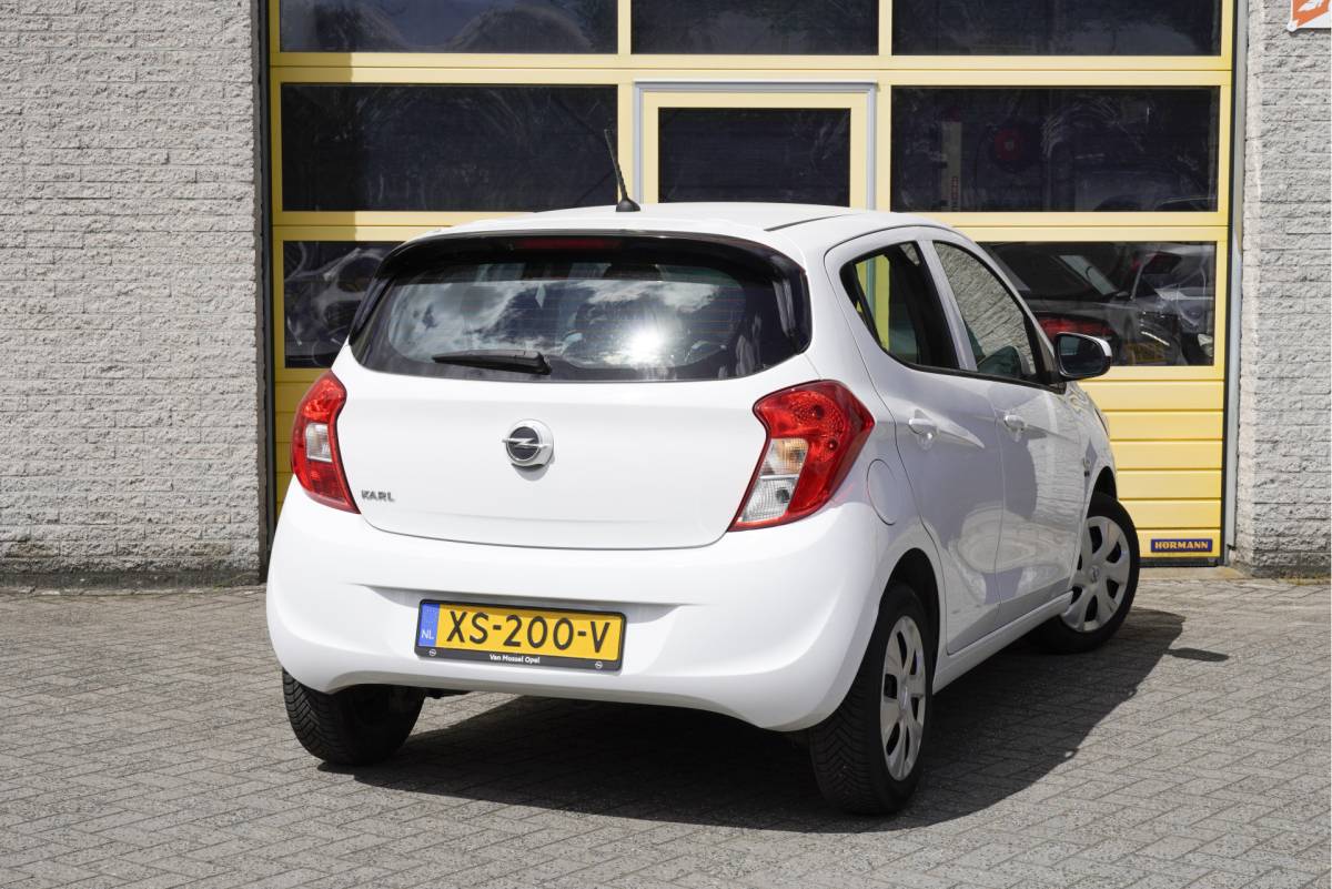 Opel KARL Opel KARL 1.0 ecoFLEX 5drs 120 Jaar Edition BJ2019 Audio installatie | Airco | Cruise control | Getint glas