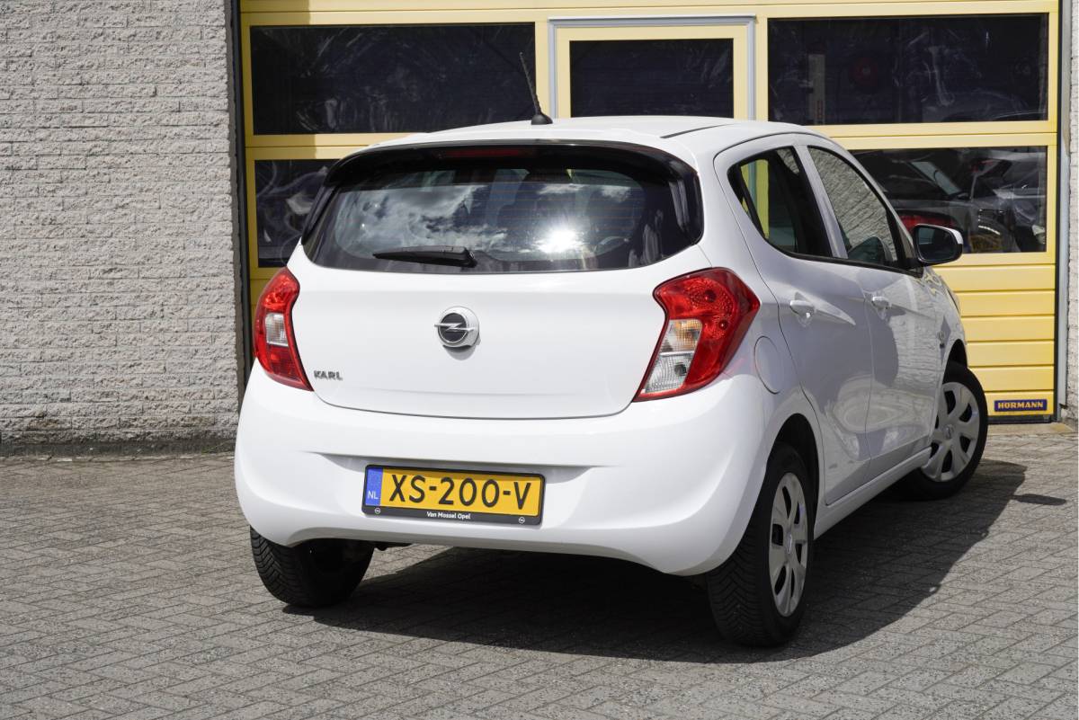 Opel KARL Opel KARL 1.0 ecoFLEX 5drs 120 Jaar Edition BJ2019 Audio installatie | Airco | Cruise control | Getint glas