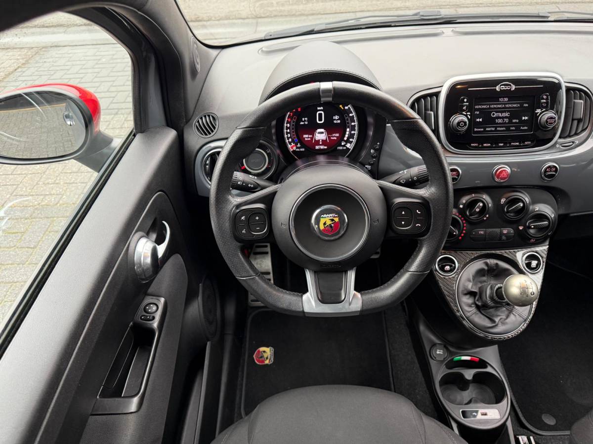 Fiat 500 Fiat 500 1.4 T-Jet Abarth 595 | 12MND GARANTIE | SPORTSTOELEN | AIRCO | LMV | NW DISTR RIEM |