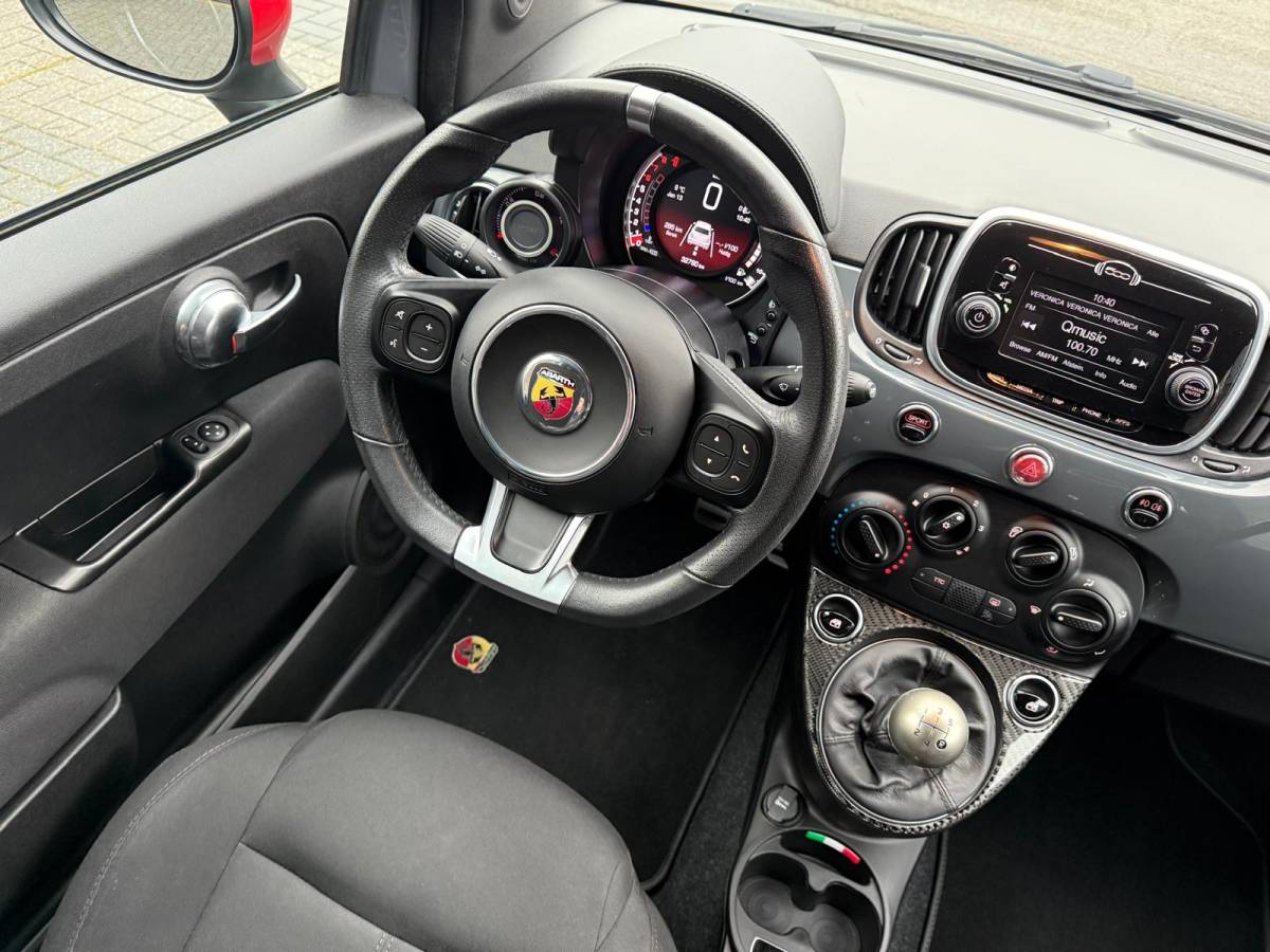 Fiat 500 Fiat 500 1.4 T-Jet Abarth 595 | 12MND GARANTIE | SPORTSTOELEN | AIRCO | LMV | NW DISTR RIEM |