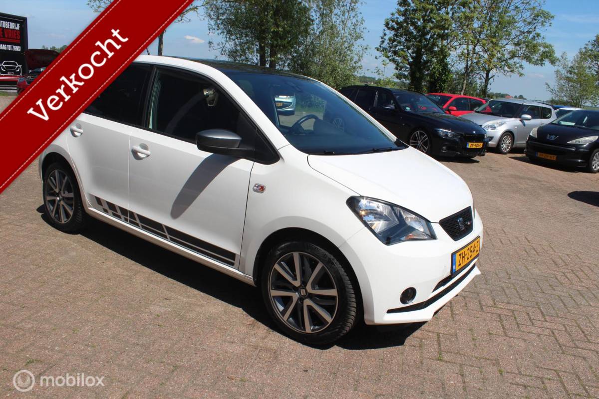 SEAT Mii Seat Mii 1.0 FR Airco/Cruise/PDC/Beats/Led/Zwarte-hemel/NAP