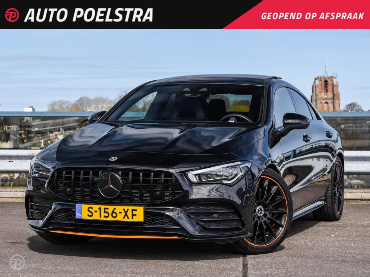Mercedes-Benz CLA Mercedes CLA-klasse 250 4MATIC Premium Plus | Edition 1 AMG | Panoramadak | Distronic | Sfeerverlichting | Multibeam LED | Rondomzicht Camera | Widescreen | Keyless | 19″