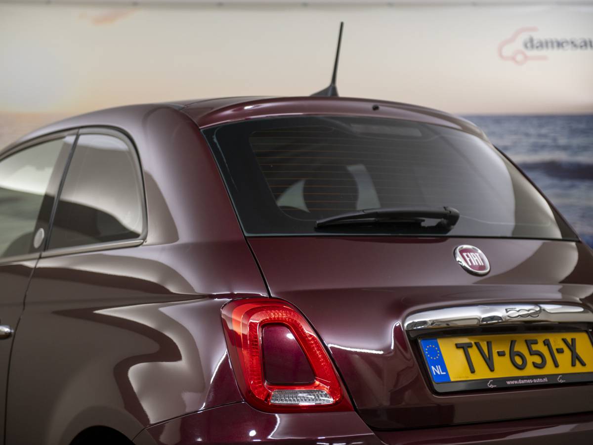 Fiat 500 Fiat 500 0.9 TwinAir Turbo Collezione Mirror, NAP, leer, pano, cruise, garantie