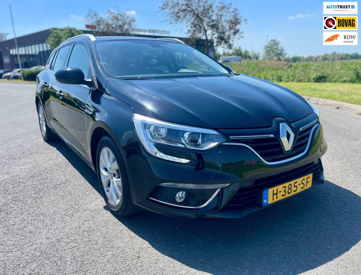 Renault Mégane Estate Renault Mégane Estate 1.3 TCe Limited, 140PK, Trekhaak, Cam, Pdc, Navi, Stoelverw, Keyless, Dealer oh!