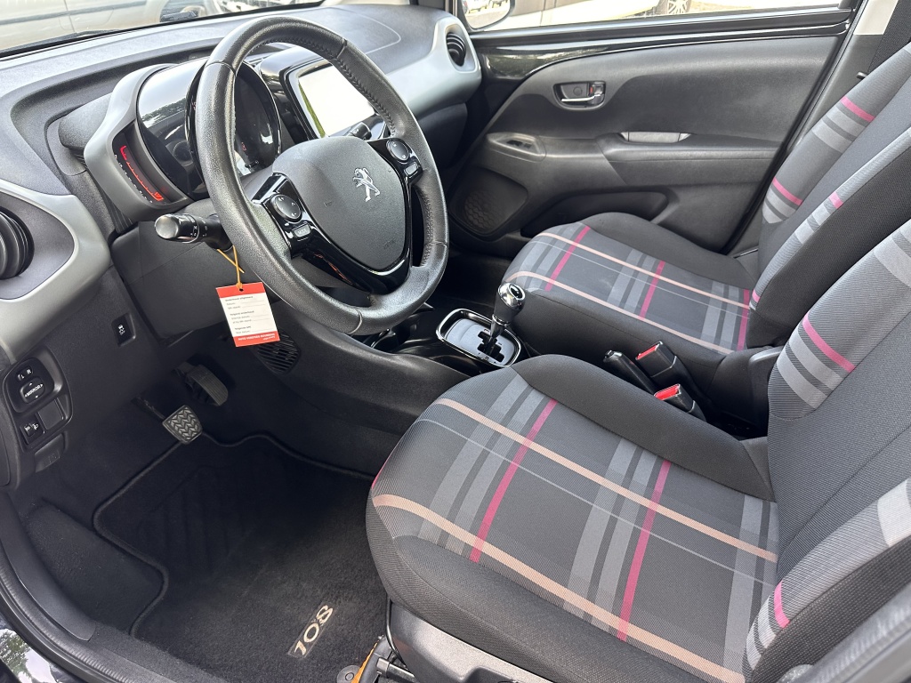 Peugeot 108 Peugeot 108 1.0 VTi Allure Aut. Zwart 5Drs Airco NL Auto NAP