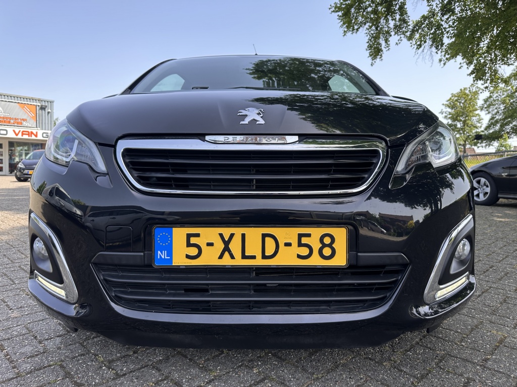 Peugeot 108 Peugeot 108 1.0 VTi Allure Aut. Zwart 5Drs Airco NL Auto NAP