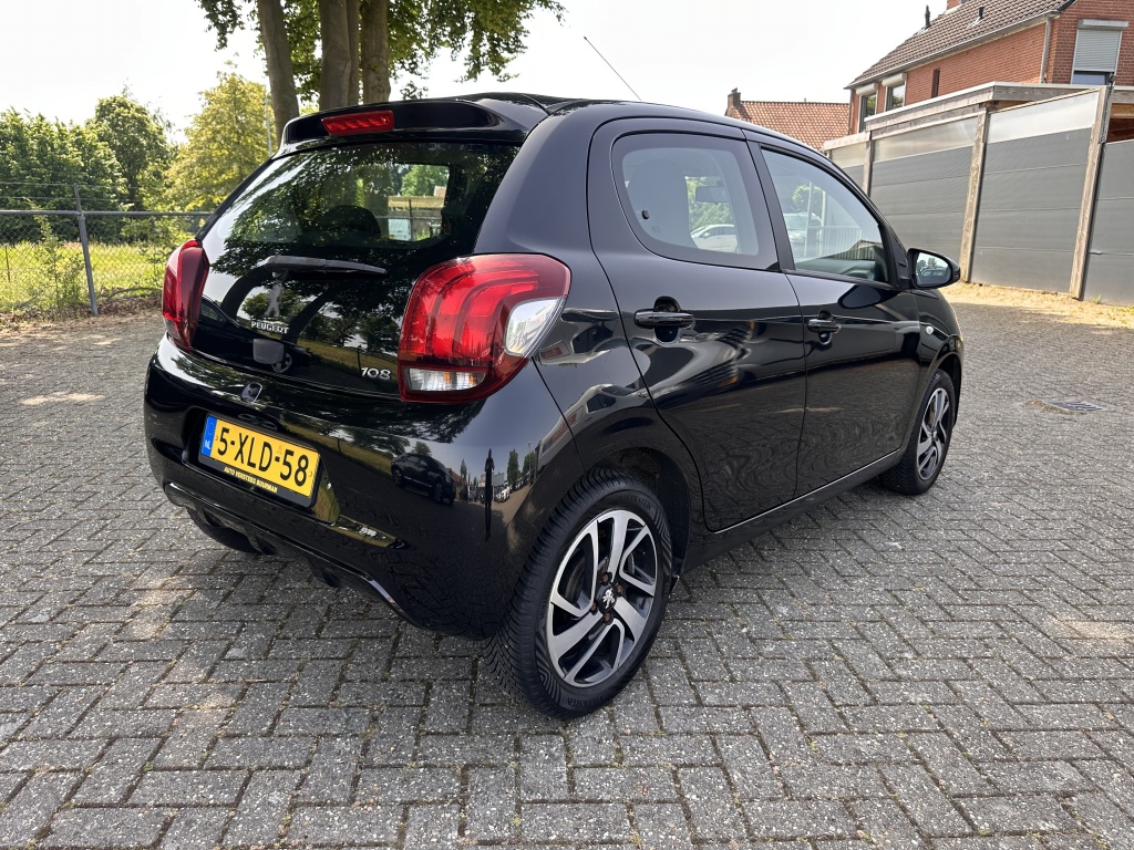 Peugeot 108 Peugeot 108 1.0 VTi Allure Aut. Zwart 5Drs Airco NL Auto NAP