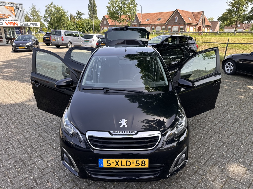 Peugeot 108 Peugeot 108 1.0 VTi Allure Aut. Zwart 5Drs Airco NL Auto NAP
