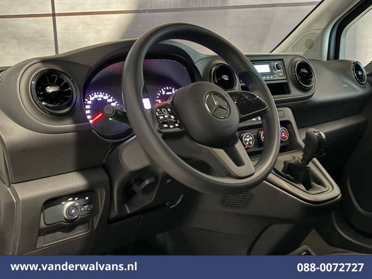 Mercedes-Benz Citan Mercedes-Benz Citan 110 CDI 96pk L1H1 Euro6 Airco | Cruisecontrol | LED | Zijdeur Parkeersensoren, 1500kg trekvermogen