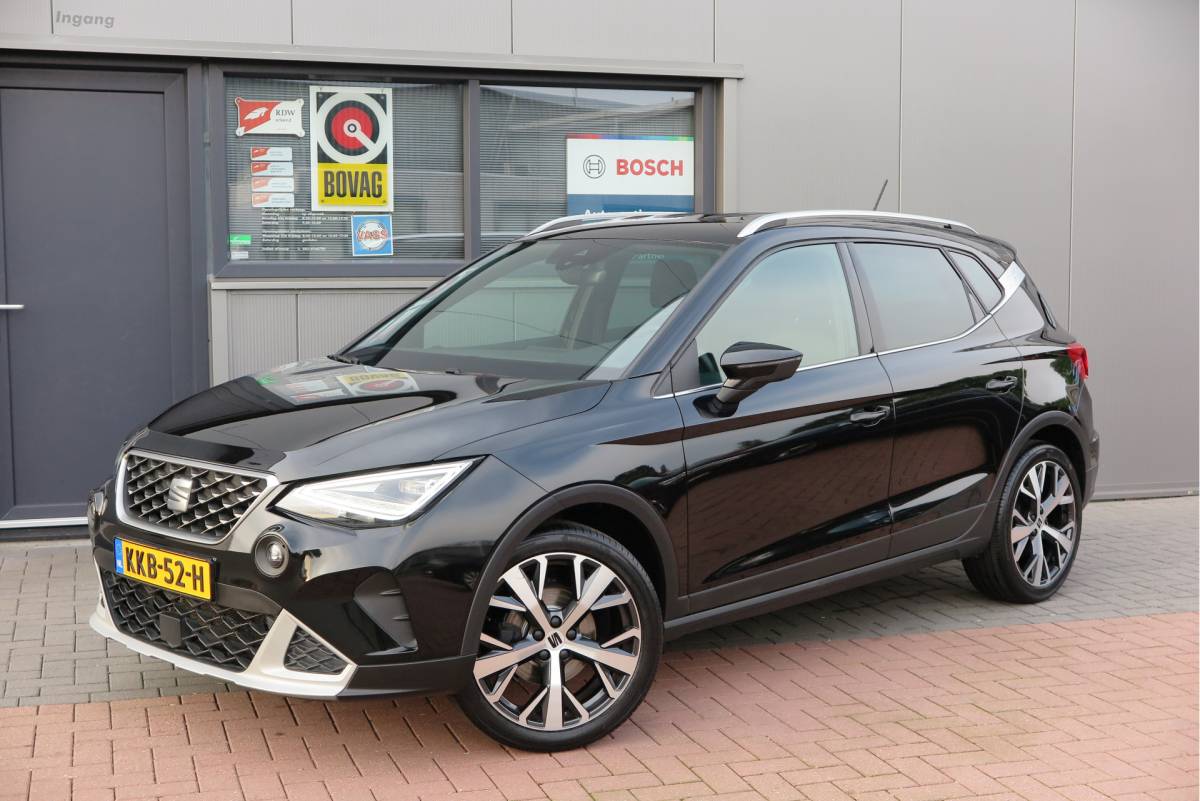 SEAT Arona SEAT Arona 1.0 TSI 70KW 95PK Xperience Connect,Led Matrix , Virtual cockpit, Keyless, Adaptive cruise, PDC, 18″ LMV , Navi,App / smartlink , Bleutooth , DAB+ etc. Dealer onderhouden .
