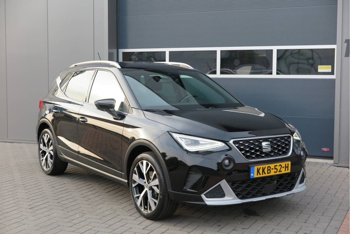 SEAT Arona SEAT Arona 1.0 TSI 70KW 95PK Xperience Connect,Led Matrix , Virtual cockpit, Keyless, Adaptive cruise, PDC, 18″ LMV , Navi,App / smartlink , Bleutooth , DAB+ etc. Dealer onderhouden .