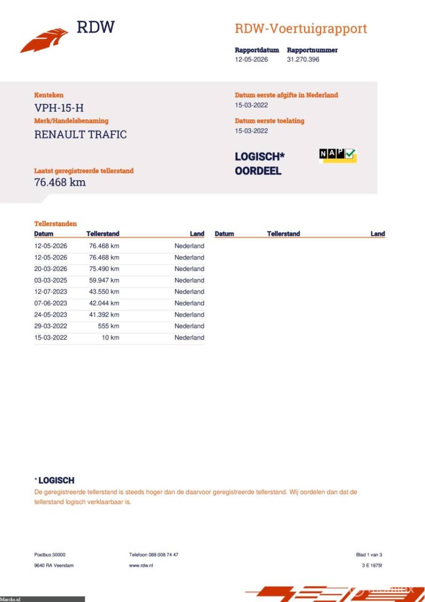 Renault Trafic Renault Trafic 2.0 dCi 130 T30 L2 Work Edition *EURO*6