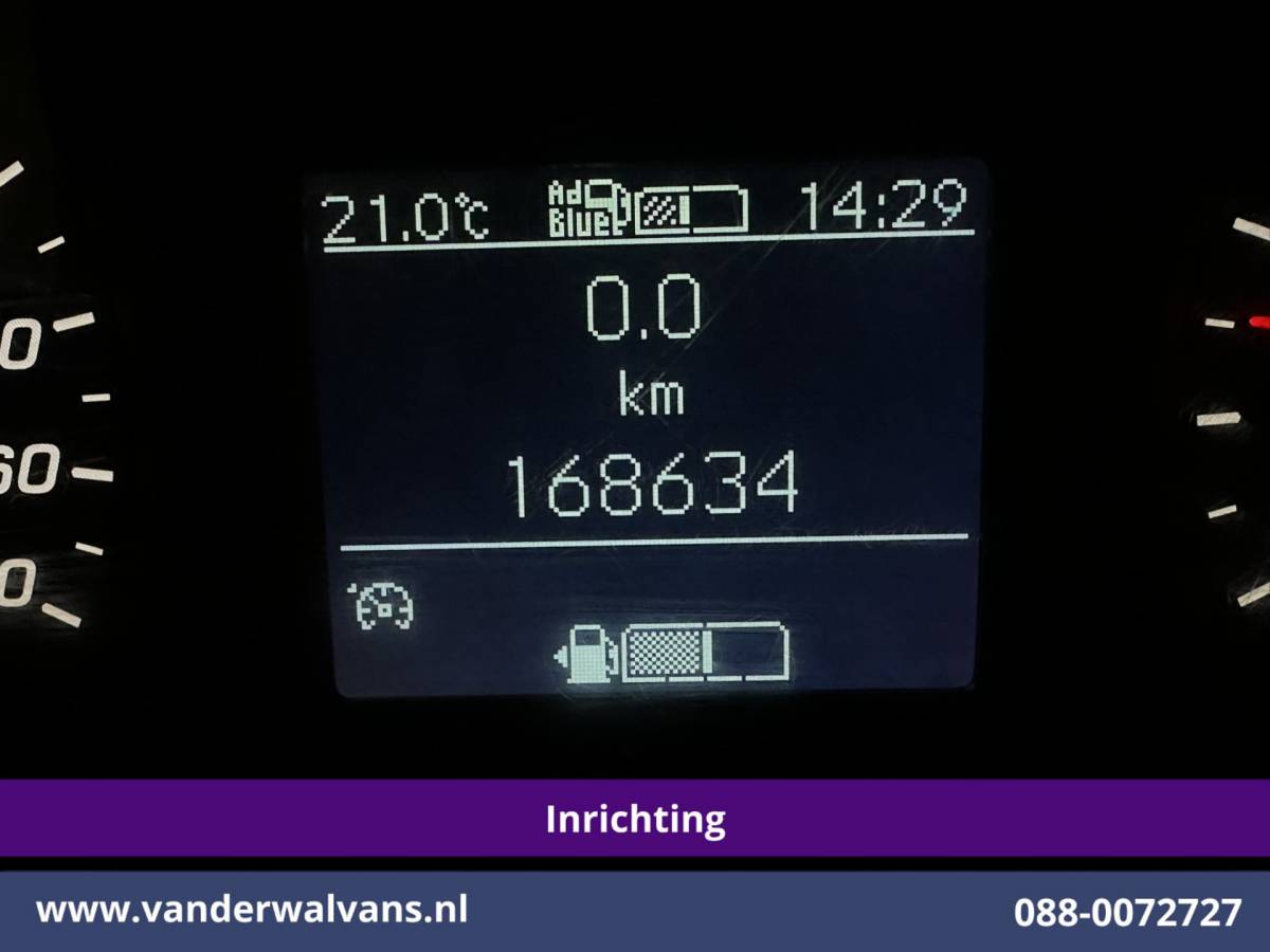 Mercedes-Benz Sprinter Mercedes-Benz Sprinter 316 CDI 164pk 3500kg trekhaak L2H2 Inrichting Euro6 Airco | Camera | Apple Carplay Android Auto, Cruisecontrol, Parkeersensoren