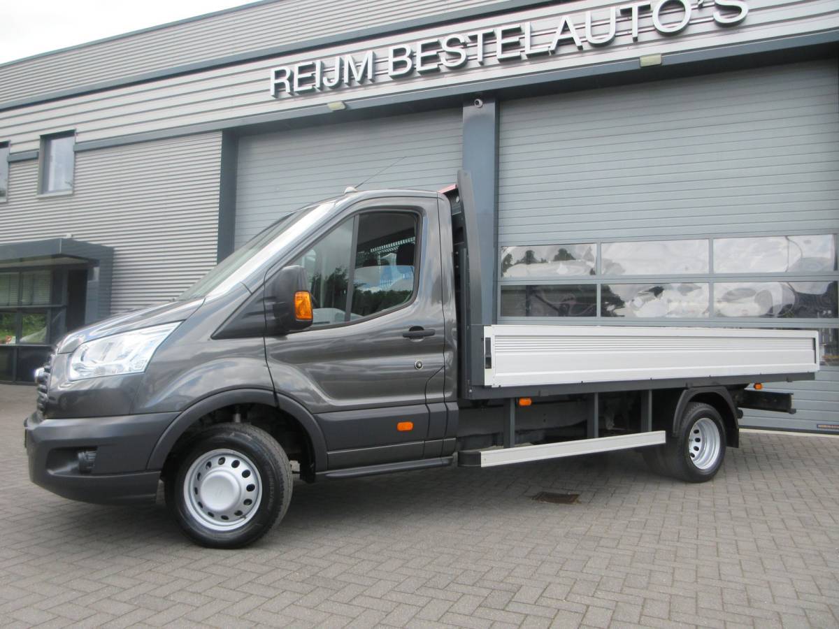 Ford Transit Ford Transit 350 2.0 TDCI, Euro6, L4, Airco, Open Laadbak, Pick up, 2800kg ahw