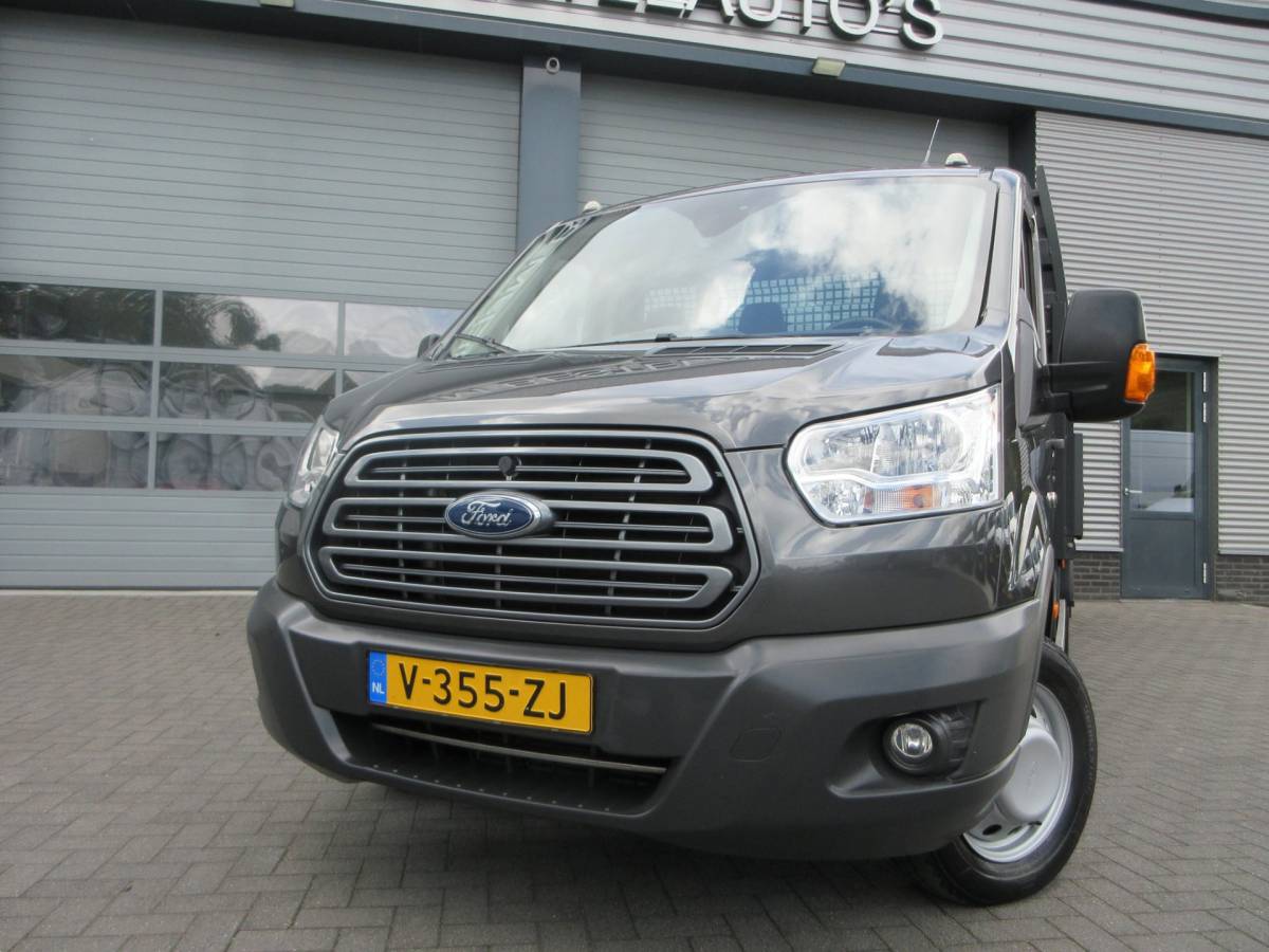 Ford Transit Ford Transit 350 2.0 TDCI, Euro6, L4, Airco, Open Laadbak, Pick up, 2800kg ahw