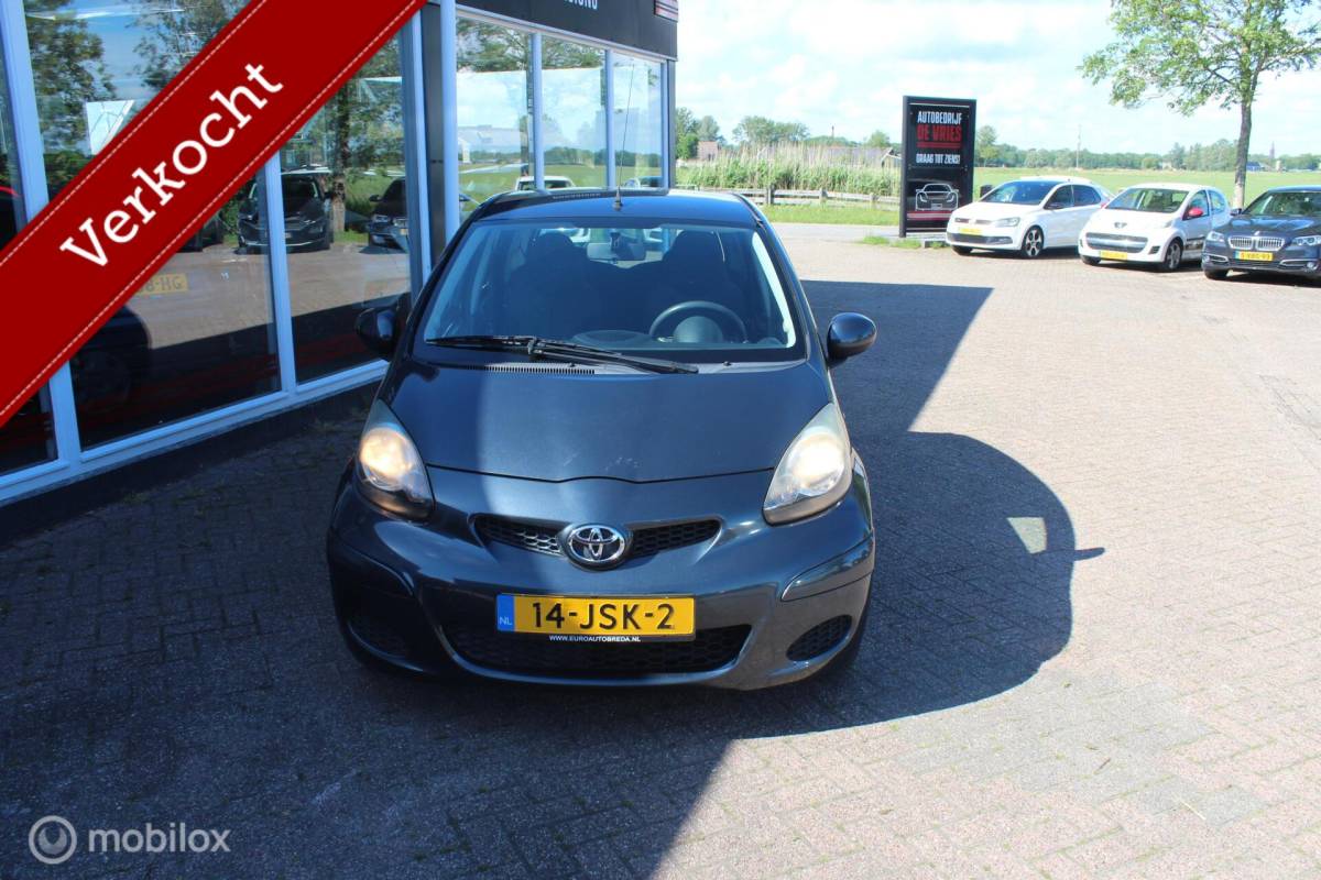 Toyota Aygo Toyota Aygo 1.0-12V Aspiration Green Airco/5deurs/NAP/Elektr-Pakket