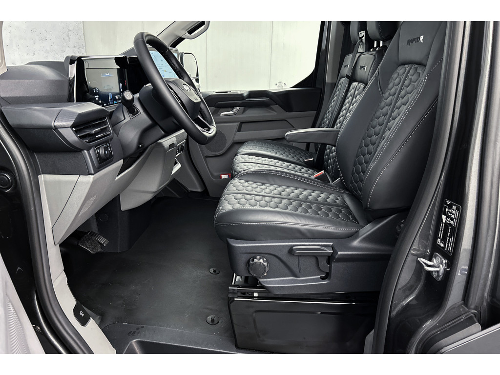 Ford Transit Custom Ford Transit Custom 2.5 PHEV 233PK L2 | Raptor Edition | Leder | LED | Camera | Wegklapbare trekhaak | Adaptieve cruise control | Incl. BPM | Limited