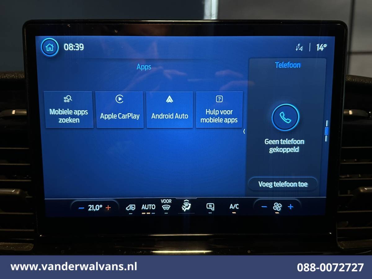 Ford Transit Ford Transit 2.0 TDCI 130pk L3H3 Euro6 Airco | Camera | Apple Carplay | Cruisecontrol Android Auto, Verwarmde Voorruit, Parkeersensoren, Bijrijdersbank