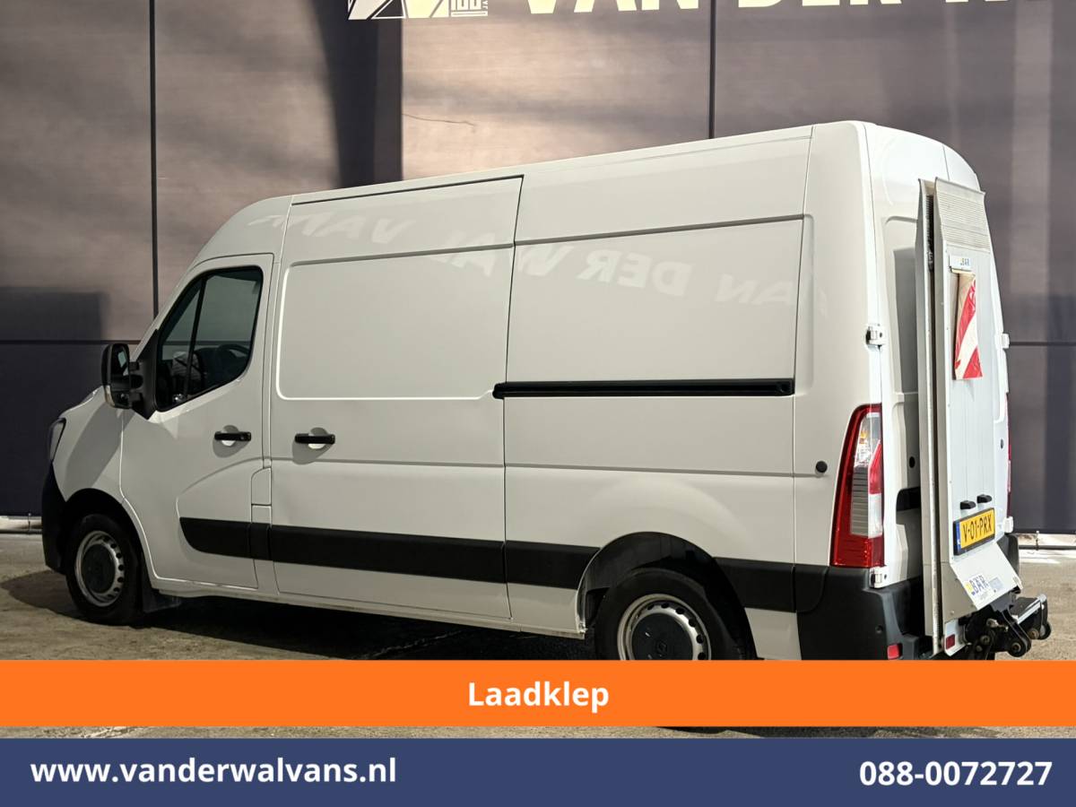 Renault Master Renault Master 2.3 dCi 150pk L2H2 Euro6 Airco | Laadklep | 2x Zijdeur | Camera | Navigatie | LED | Cruisecontrol Parkeersensoren, Bijrijdersbank