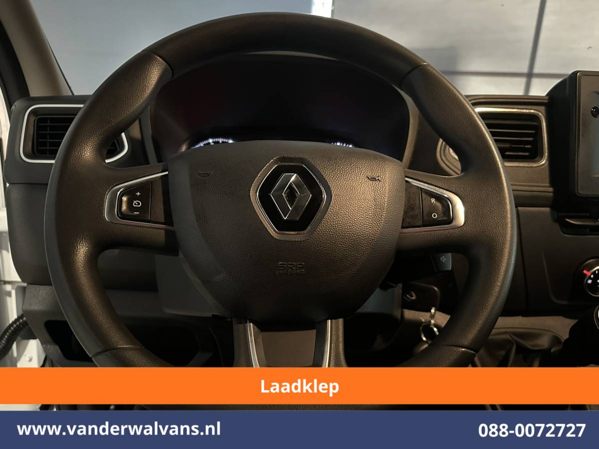 Renault Master Renault Master 2.3 dCi 150pk L2H2 Euro6 Airco | Laadklep | 2x Zijdeur | Camera | Navigatie | LED | Cruisecontrol Parkeersensoren, Bijrijdersbank