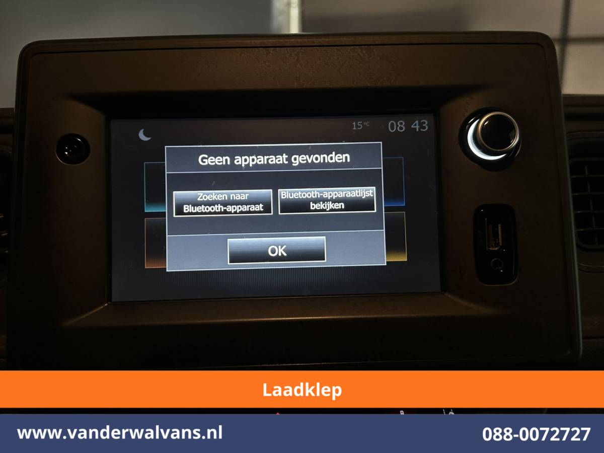 Renault Master Renault Master 2.3 dCi 150pk L2H2 Euro6 Airco | Laadklep | 2x Zijdeur | Camera | Navigatie | LED | Cruisecontrol Parkeersensoren, Bijrijdersbank