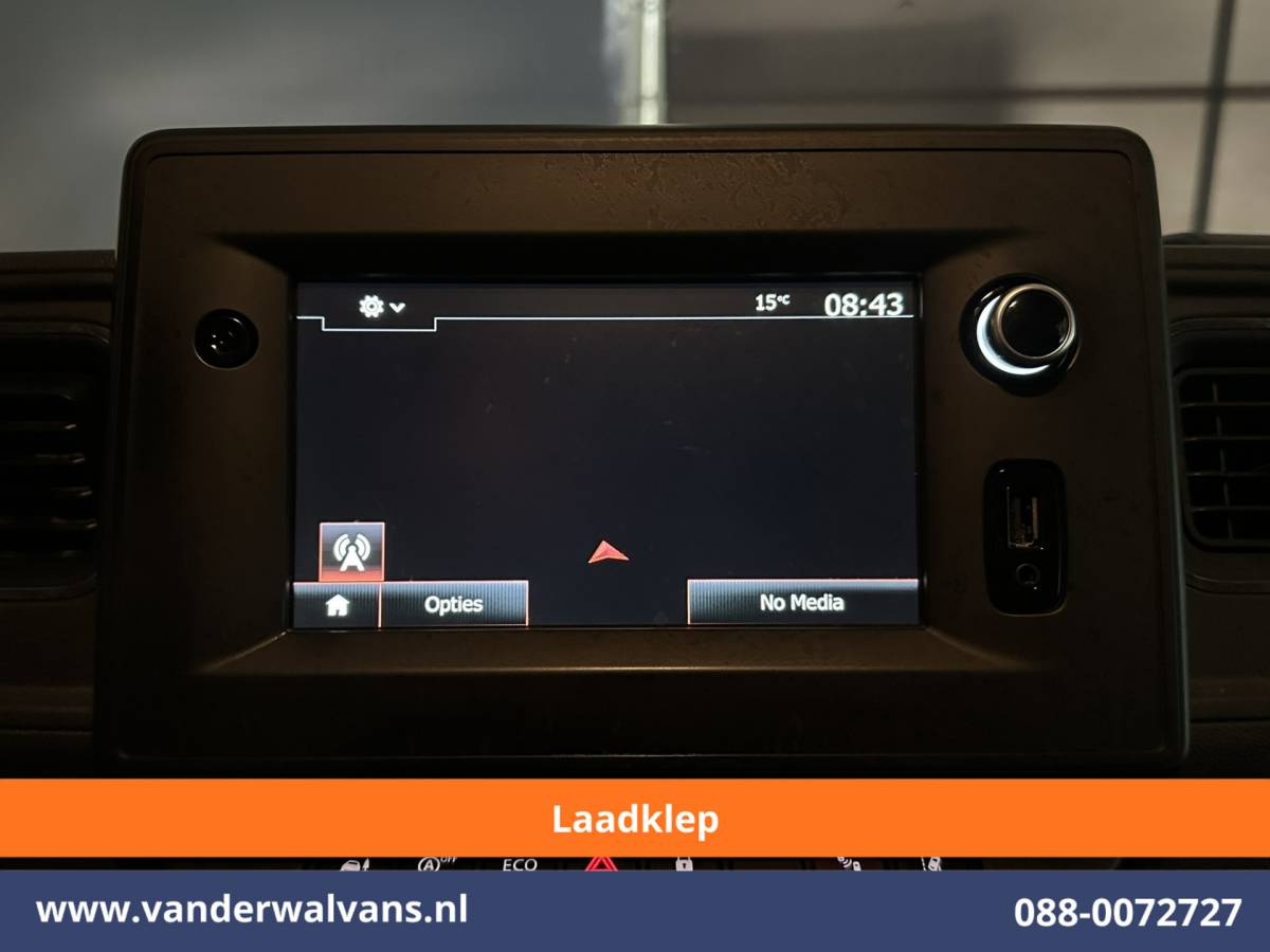 Renault Master Renault Master 2.3 dCi 150pk L2H2 Euro6 Airco | Laadklep | 2x Zijdeur | Camera | Navigatie | LED | Cruisecontrol Parkeersensoren, Bijrijdersbank